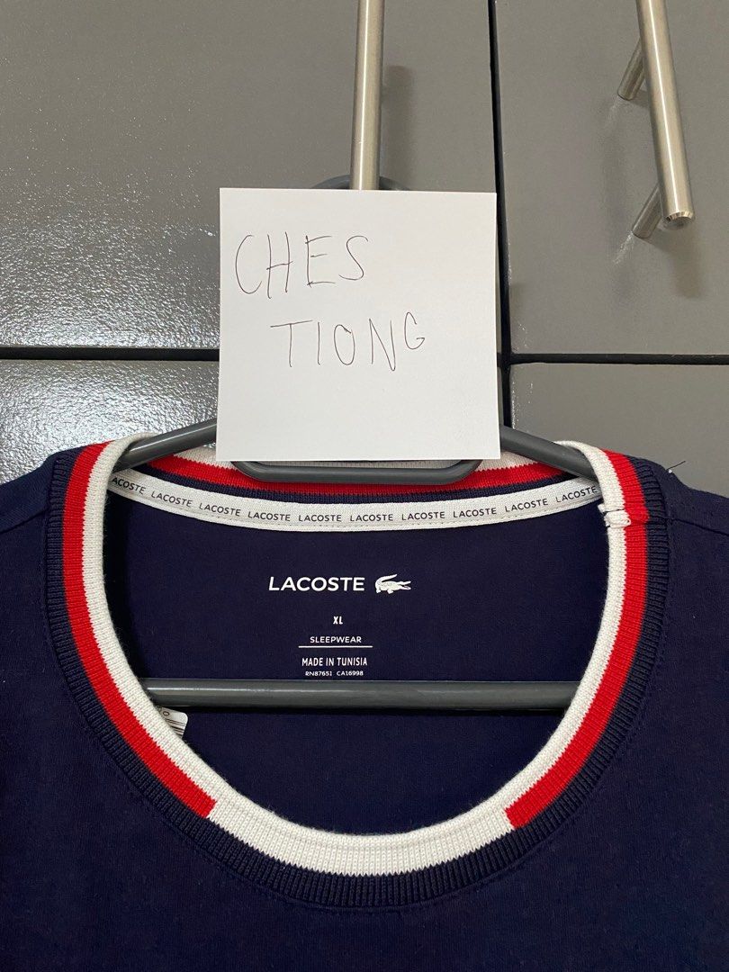 Lacoste sleepwear hot sale