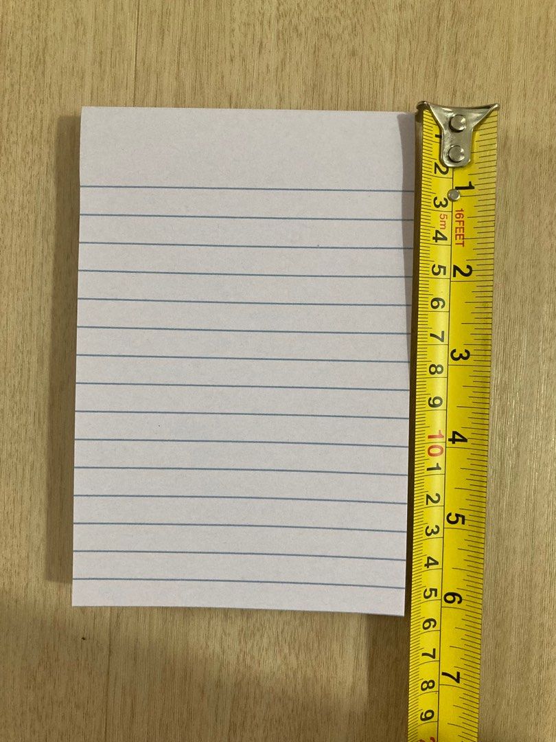 Large Lined Post Its