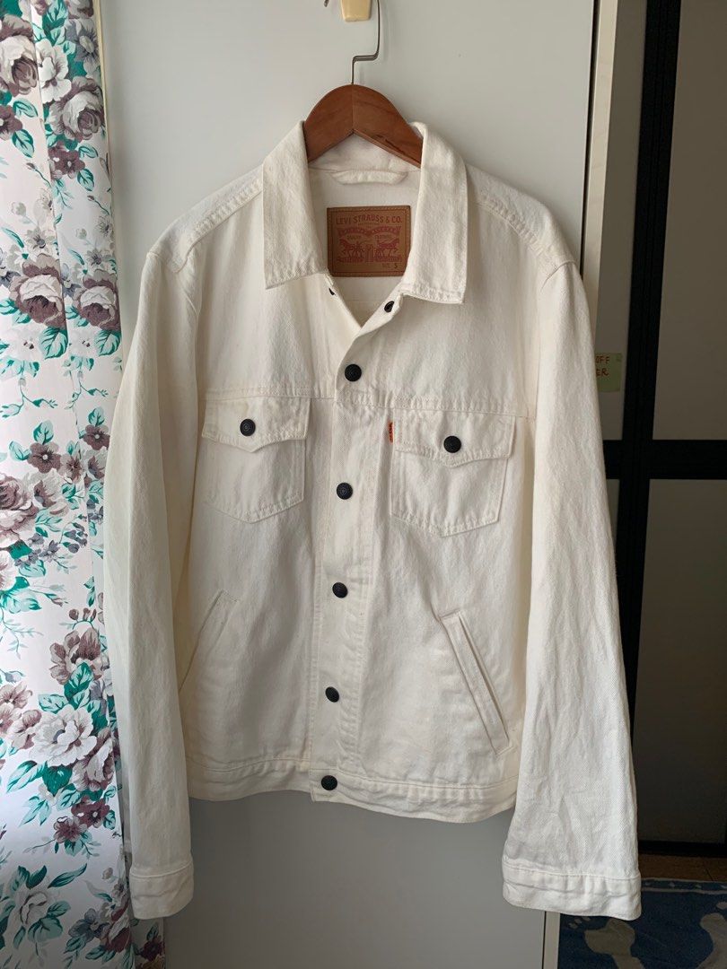 Levis Denim Jacket White