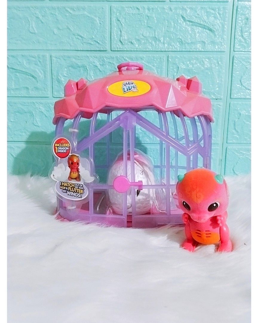 Little live pets dragon crystal cage on sale