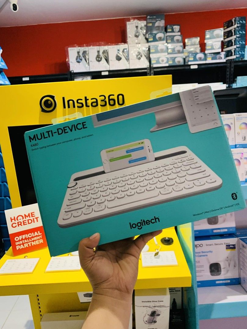 Logitech K480 Bluetooth Multi-Device Keyboard (White) (Category: Computer Keyboard) located in Makati City. Submitted by techubstoreandaccessories (Listing ID 1261851880, Image 2). Description: Logitech K480 Bluetooth Multi-Device Keyboard (White) On Hand Ready to Ship/Pick-Up‼️ DETAILS: ✅Actual Picture Posted. ✅BRAND NEW & ORIGINAL. ✅7 Days Replacement for Factory Defects and 1year Limited Warranty. (Terms and conditions apply). ✅With Sales Invo