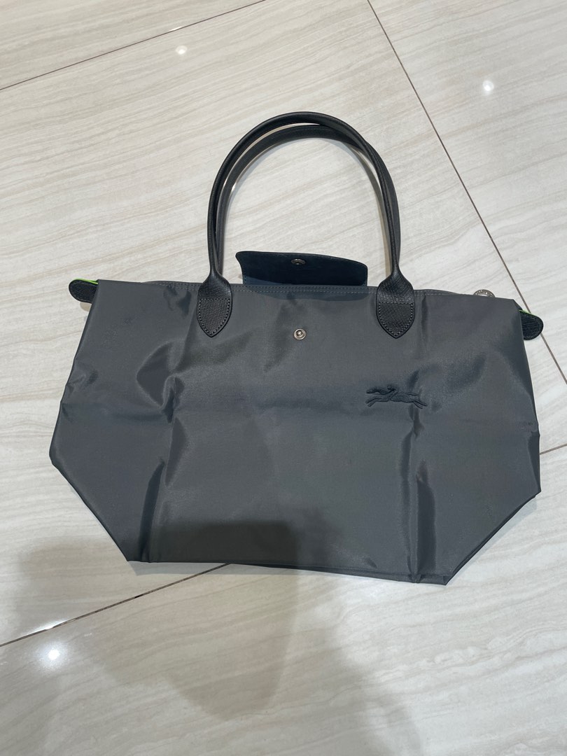long champ long handle medium size, Luxury, Bags & Wallets on Carousell