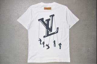 Louis Vuitton x Human Made T-shirt White, Men's Fashion, Tops & Sets,  Tshirts & Polo Shirts on Carousell