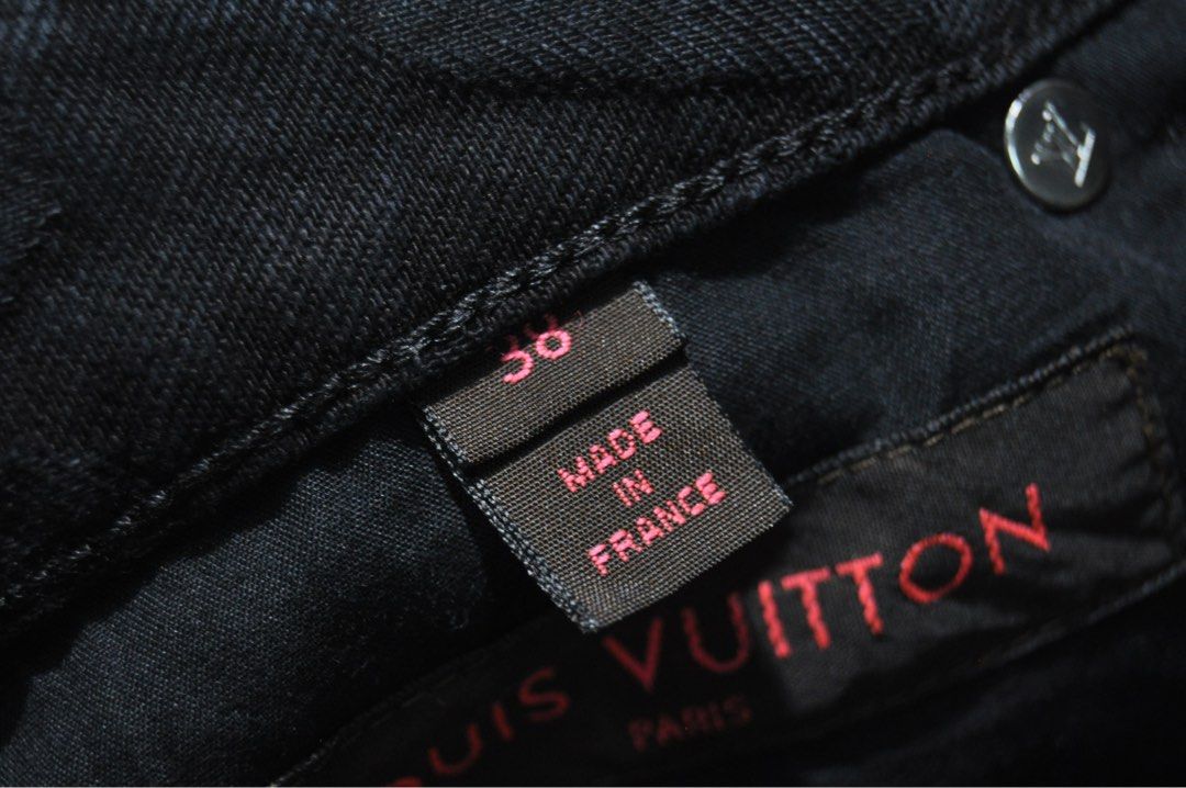 Louis Vuitton Stephen Sprouse Graffiti Jeans - Black, 10 Rise Jeans,  Clothing - LOU81025