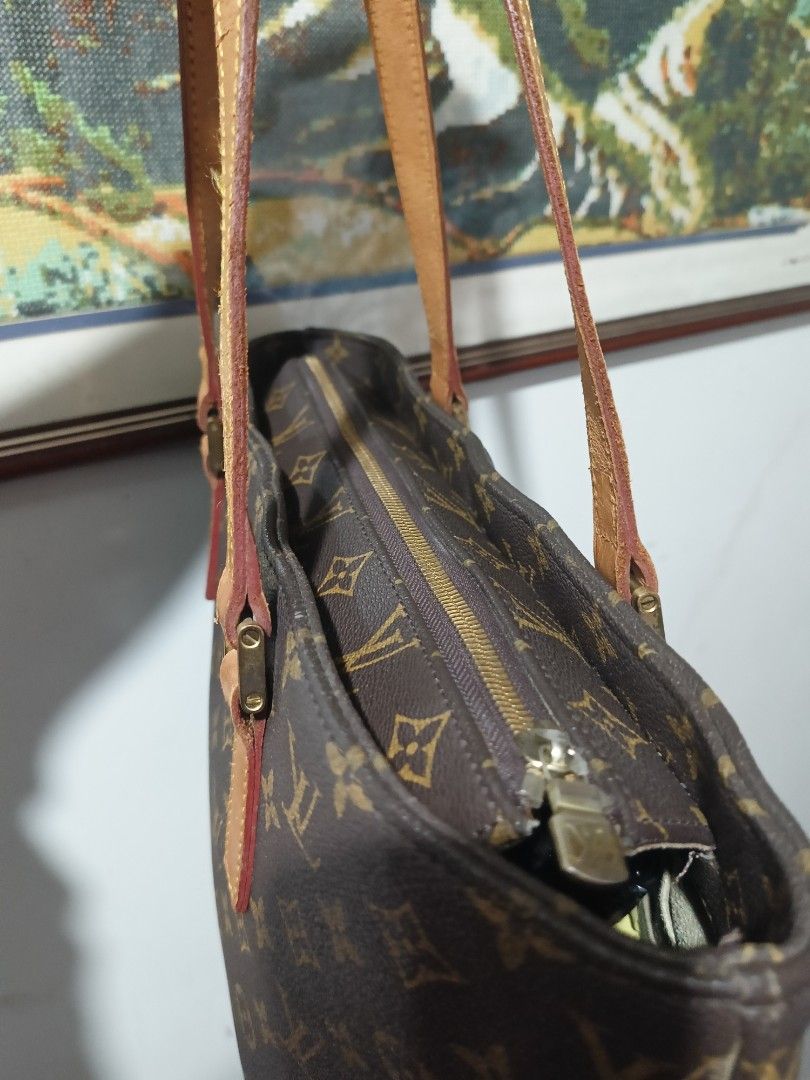Sold at Auction: AUTHENTIC LOUIS VUITTON LUCO MONOGRAM CANVAS TOTE BAG