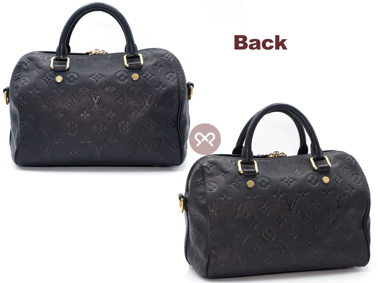 Louis vuitton speedy 25 bandouliere empreinte deals
