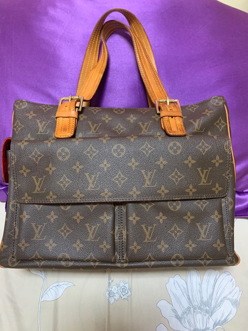 louis vuitton 1996 pre owned sac depaule gm shoulder bag item