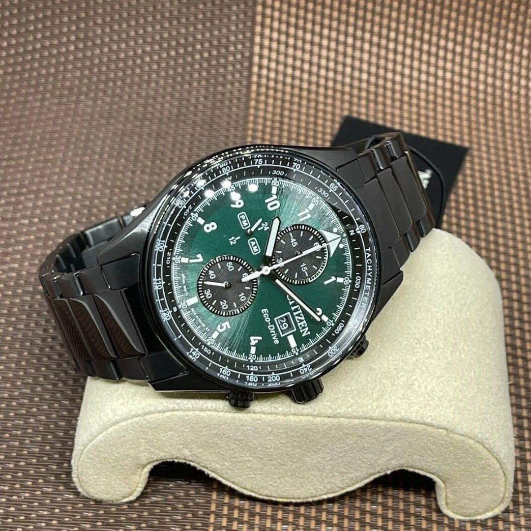 Mens green dial discount watches