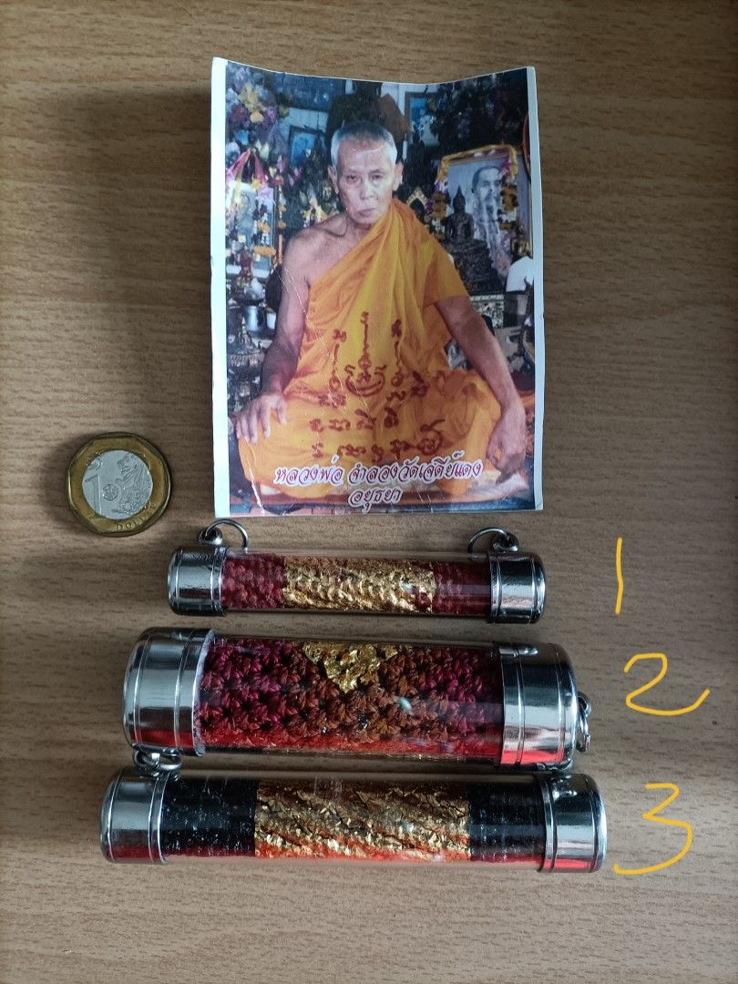 Lp Chamlong LP Chamlong takruts, Hobbies & Toys, Religious Items on Carousell