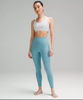 Lululemon align pant 25 in Heathered tidewater teal (size 2), Women's  Fashion, Activewear on Carousell