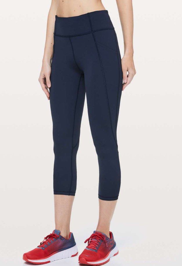 Lululemon time to sweat crop leggings cheap