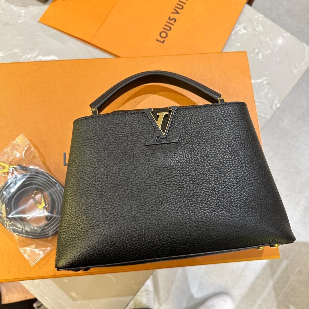 L V Capucines Mini, Luxury, Bags & Wallets on Carousell