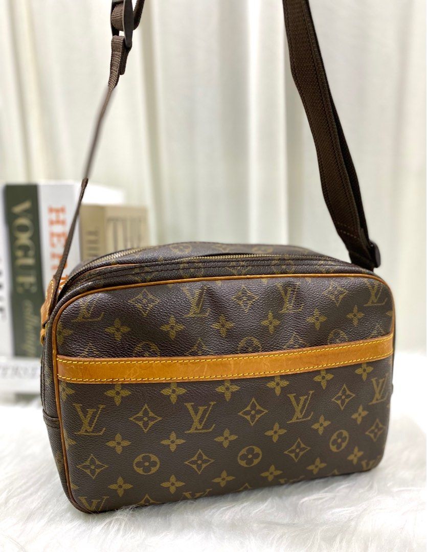 SALE!!! Authentic Louis Vuitton LV reporter monogram pm sling bag unisex,  Luxury, Bags & Wallets on Carousell