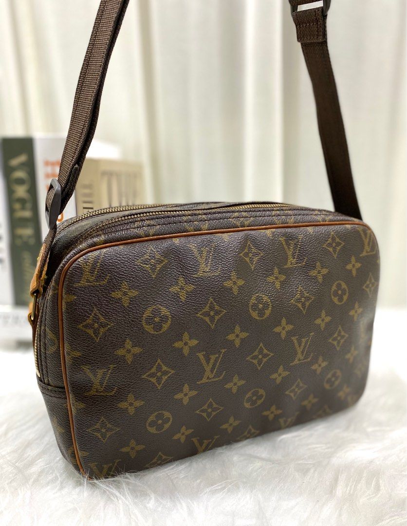 LOUIS VUITTON Monogram Reporter PM Shoulder Bag