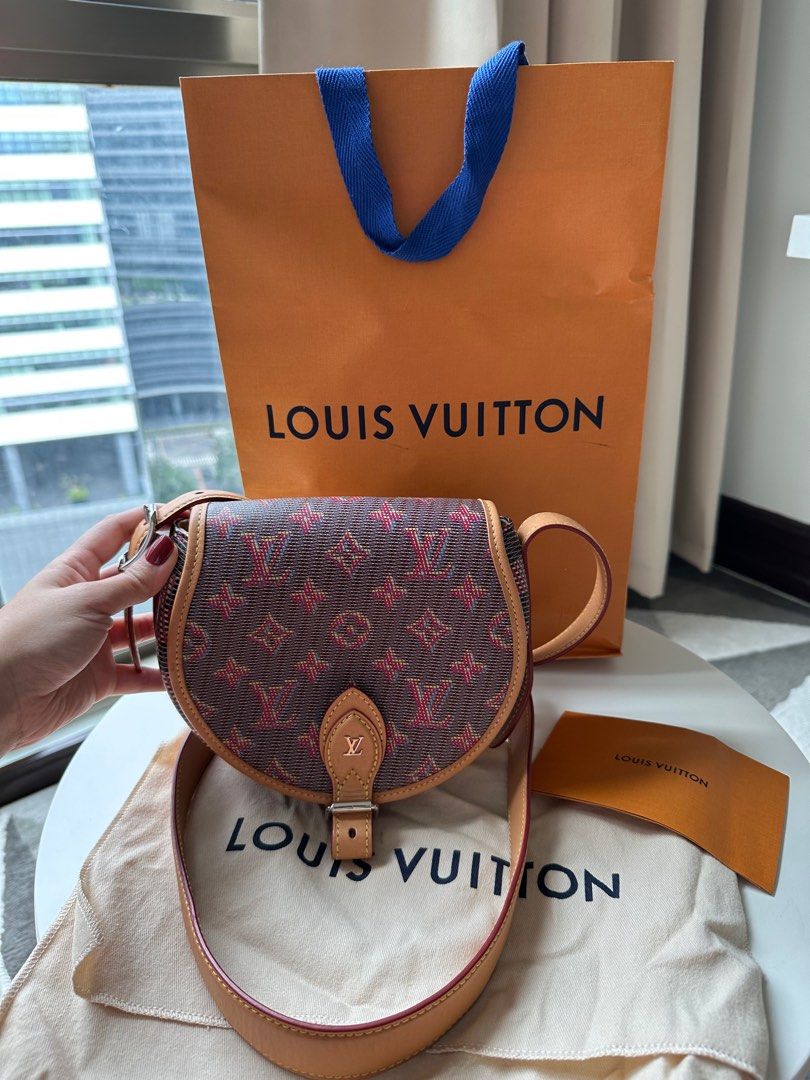 LV Monogram Tambourin Rose, Luxury, Bags & Wallets on Carousell