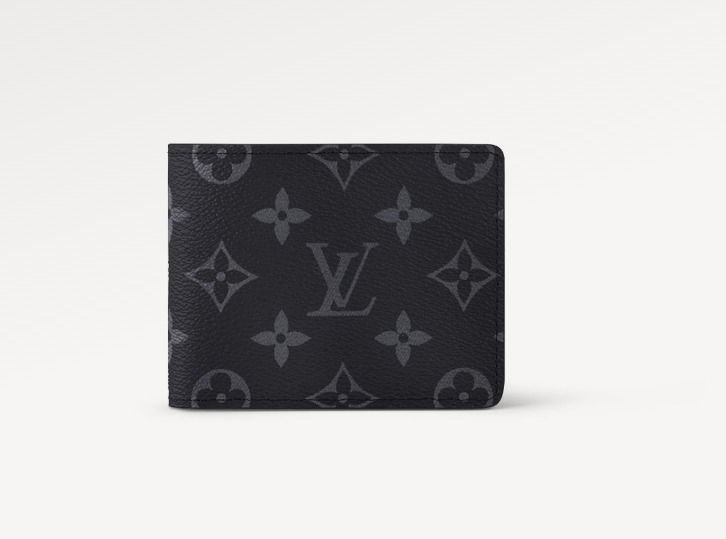 Louis Vuitton Mens Slender Wallet M62294 Epi Leather Black