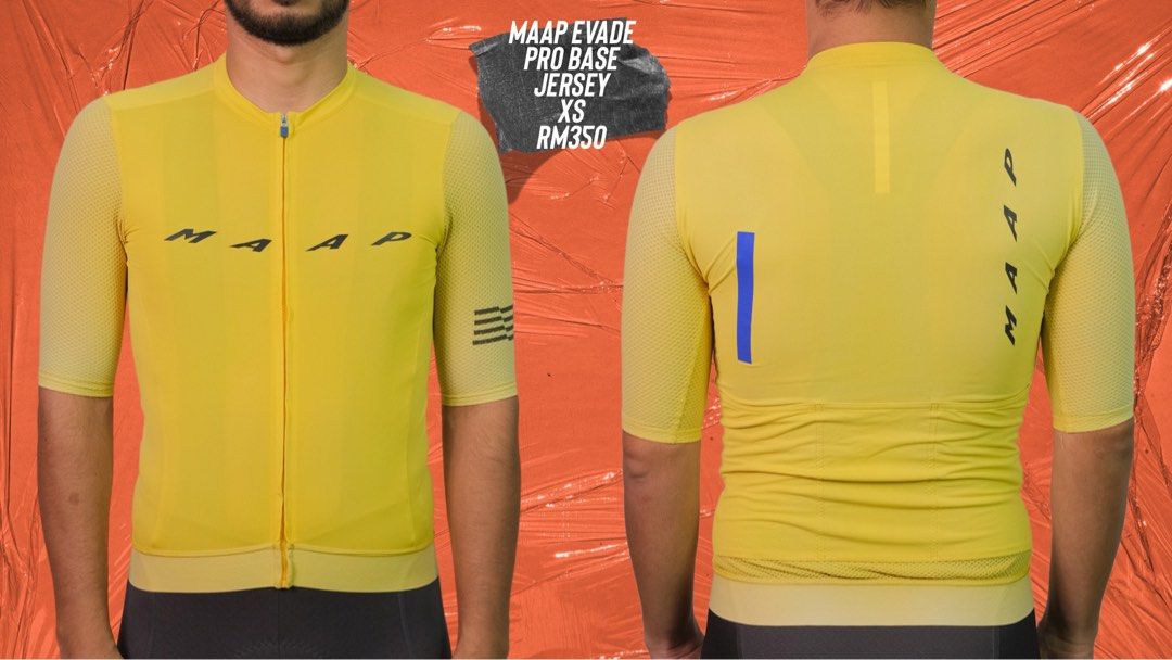 MAAP EVADE PRO BASE JERSEY, Men's Fashion, Activewear on Carousell