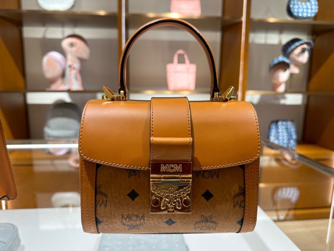 Mcm satchel new arrivals bag