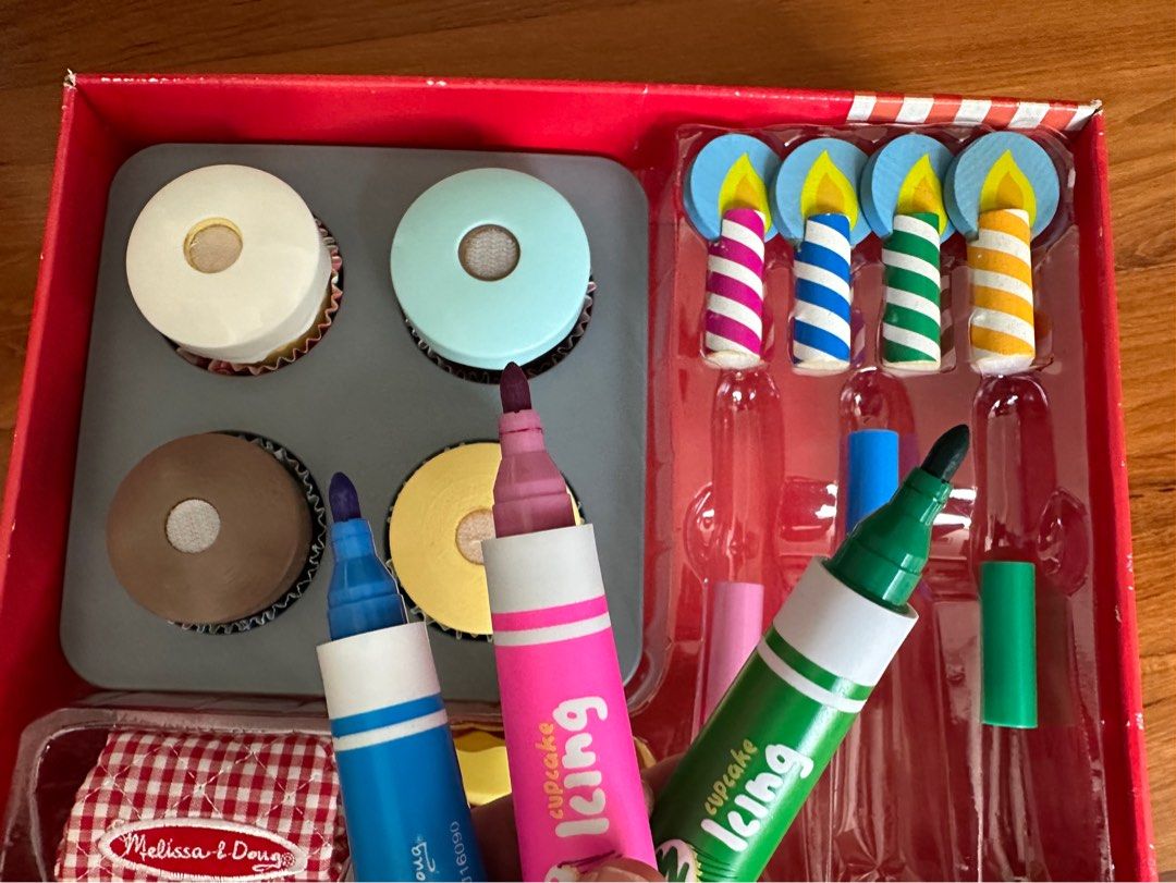 Melissa and doug cupcake set new arrivals
