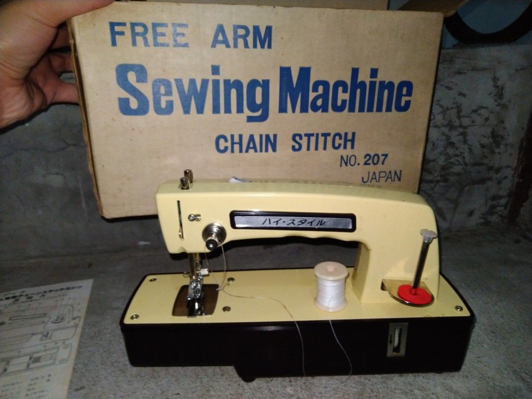 Metal Body Vintage Portable Free Arm Sewing Machine Brand New vs