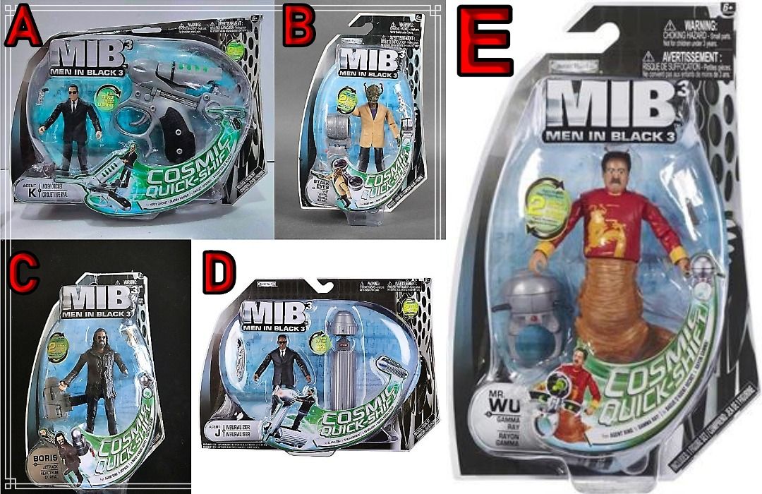 MIB men in black 3 cosmic quick shift action figure J Store