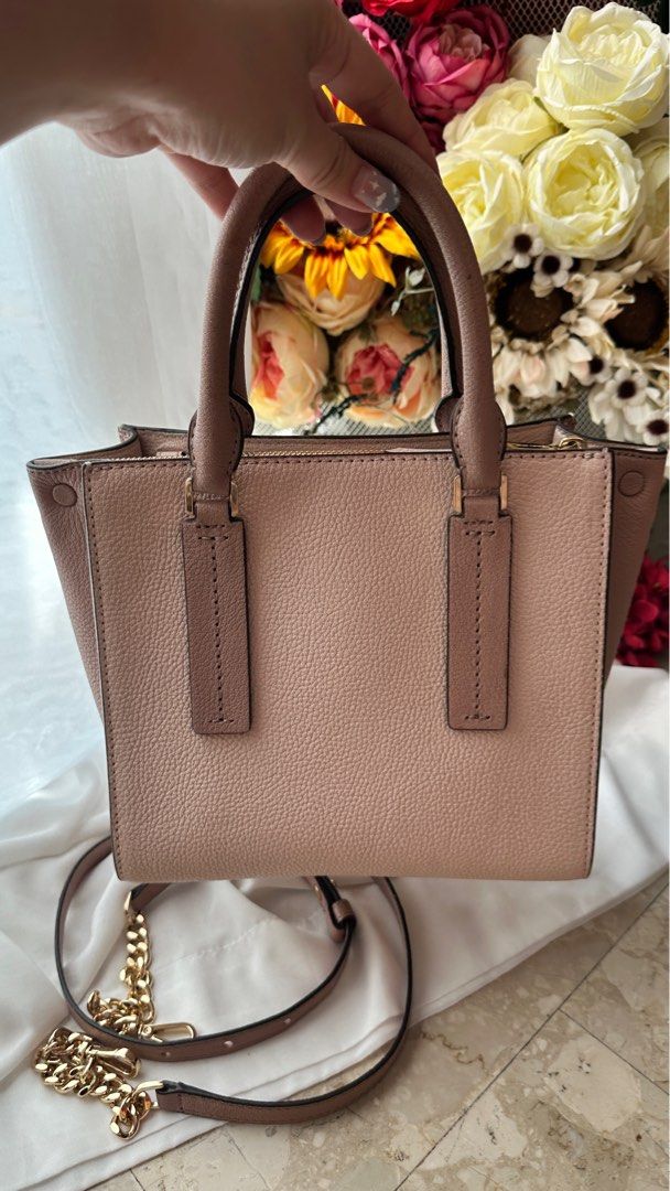 Michael Kors Alessa Sachel Pink Bag