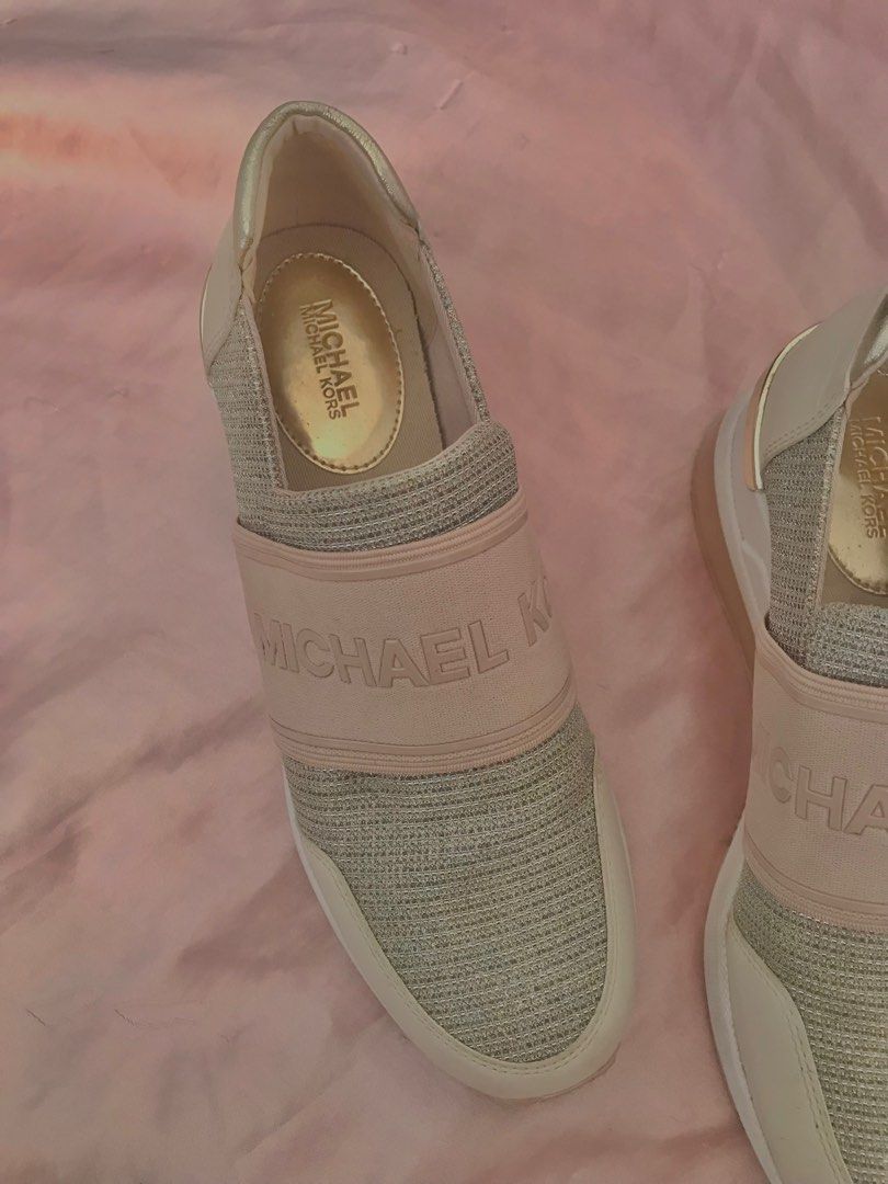 Michael kors felix trainer cream online