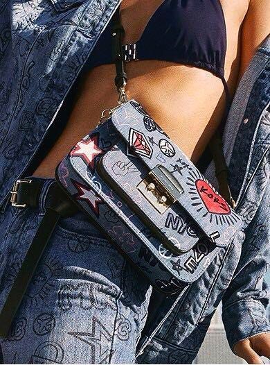 Michael kors embroidered denim new arrivals