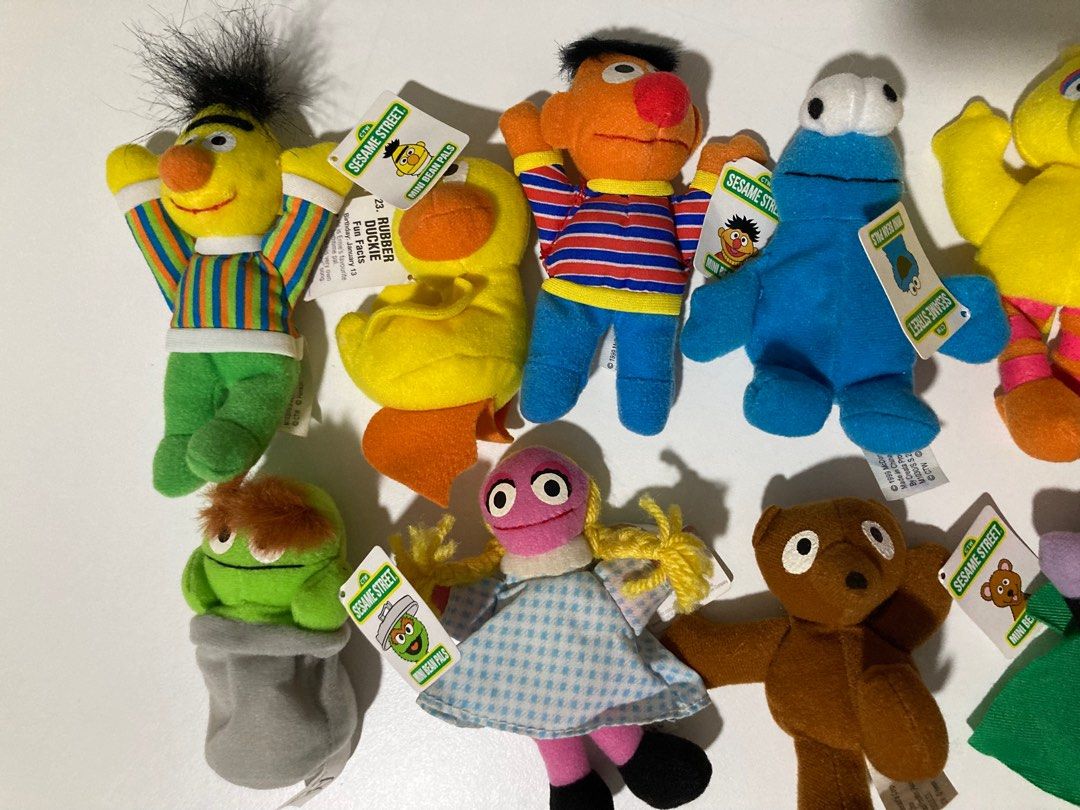 Sesame cheap plush toys