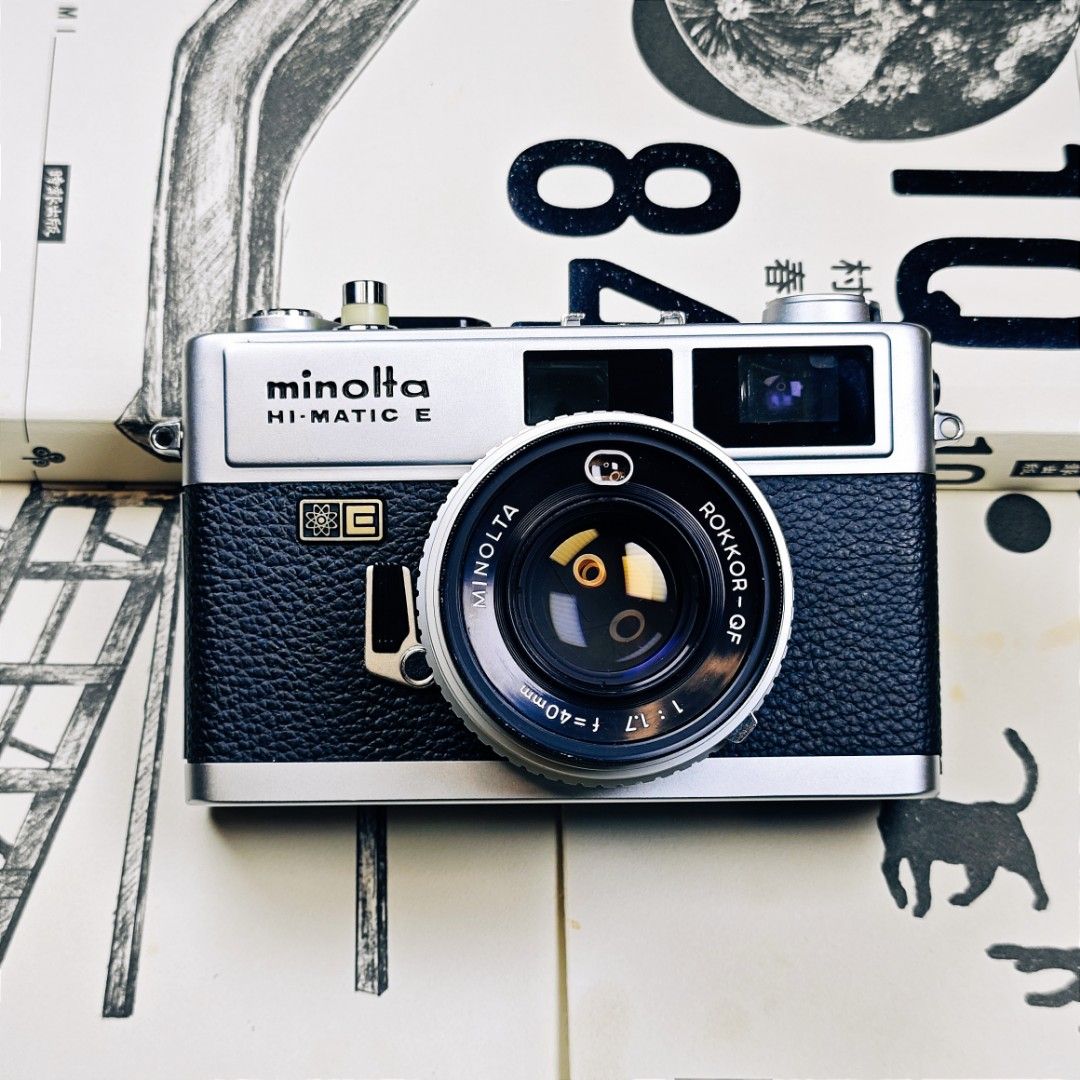 MINOLTA HI-MATIC E, 攝影器材, 相機- Carousell