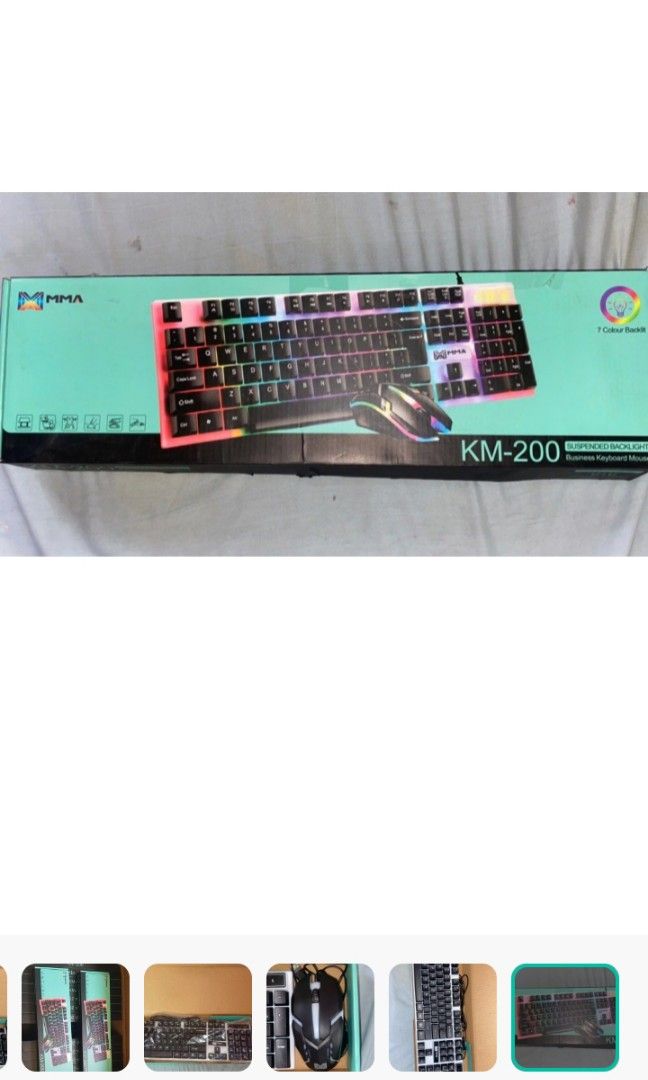 MMA KEYBOARD (with mouse), Computers & Tech, Parts & Accessories ...