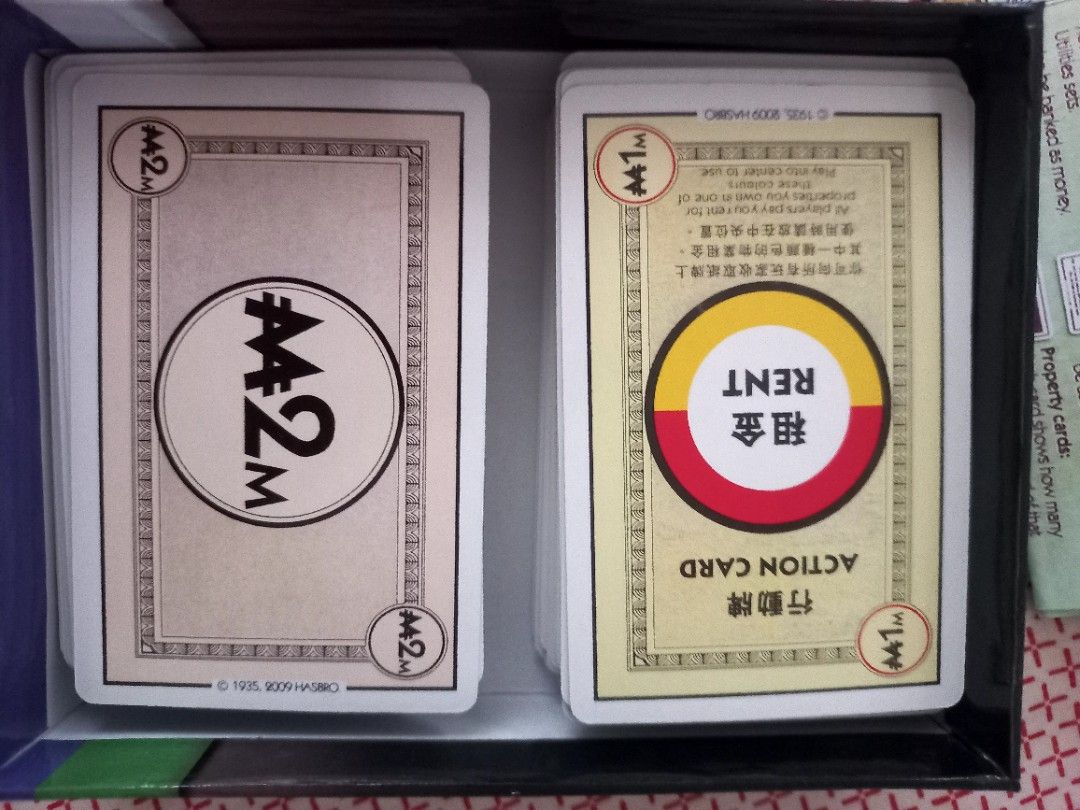 MONOPOLY DEAL (Chinese Version), Hobbies & Toys, Toys & Games on Carousell