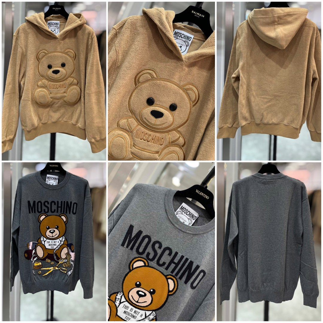 Moschino sweatshirt outlet