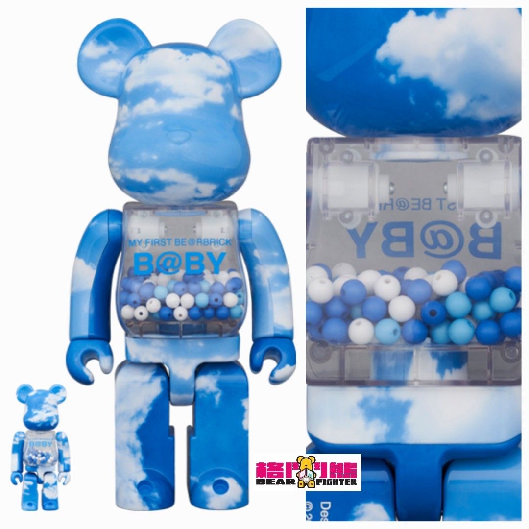 預訂Pre-Order]MY FIRST BE@RBRICK B@BY BLUE SKY Ver.100％ & 400