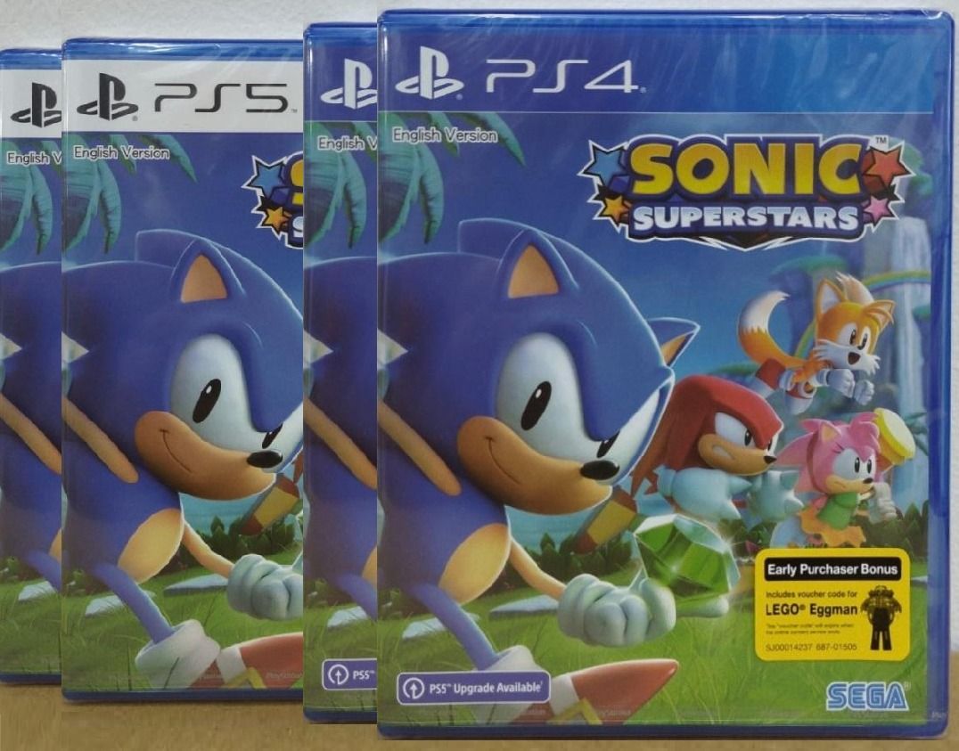 NEW AND SEALED PS4 / PS5 Game Sonic Superstars (Normal/Limited