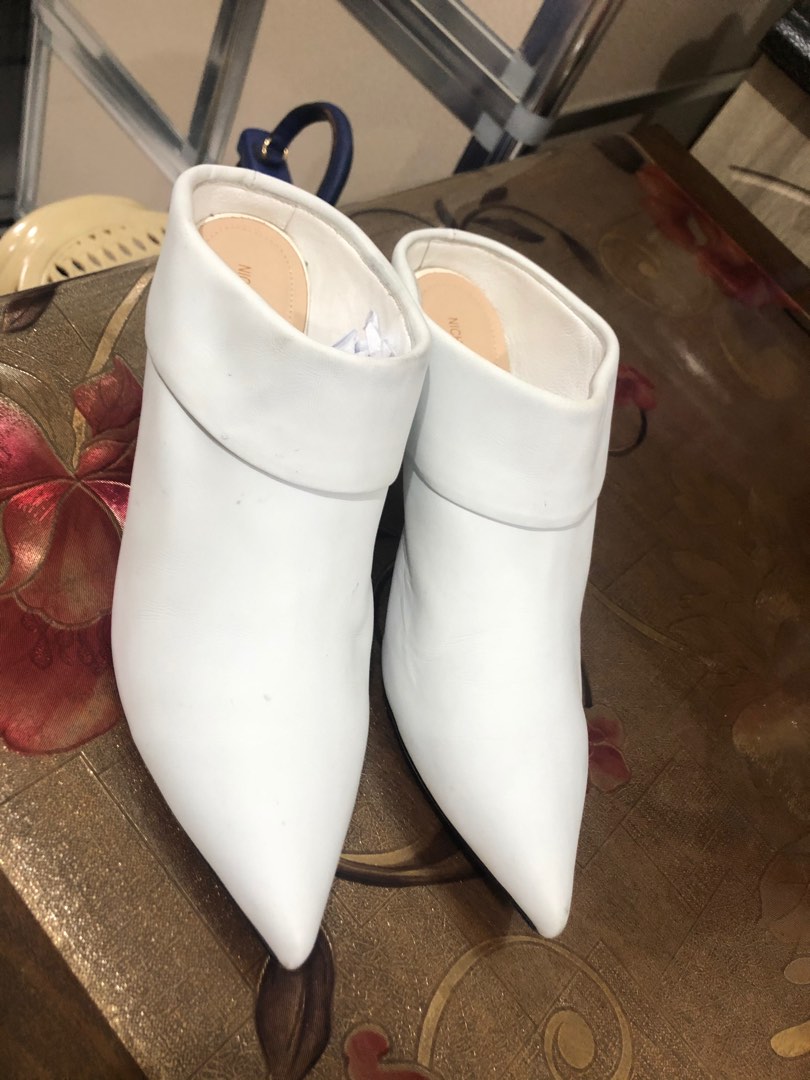 Leather mules Nicholas Kirkwood Pink size 38 EU in Leather - 31325101