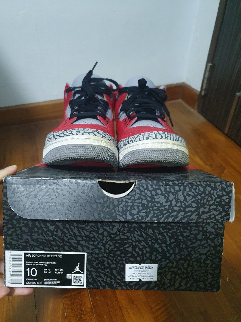 Jordan deals 3 rouge