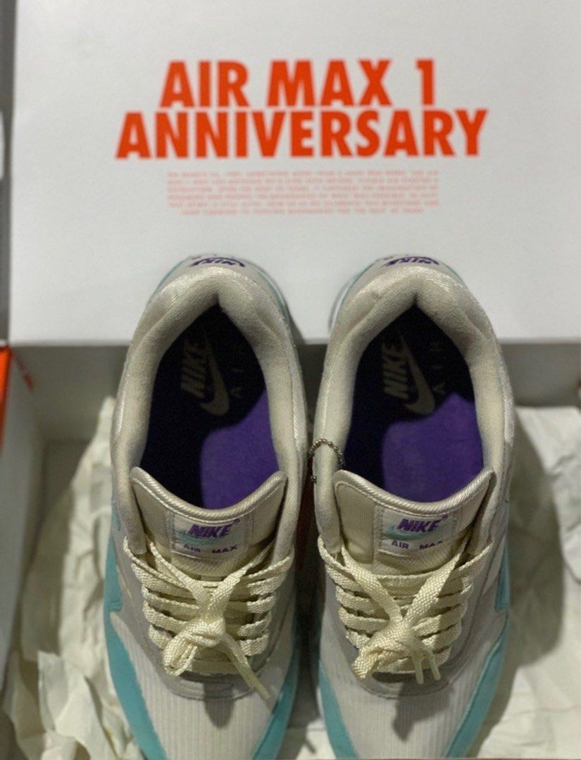 Nike air max clearance 1 aqua anniversary