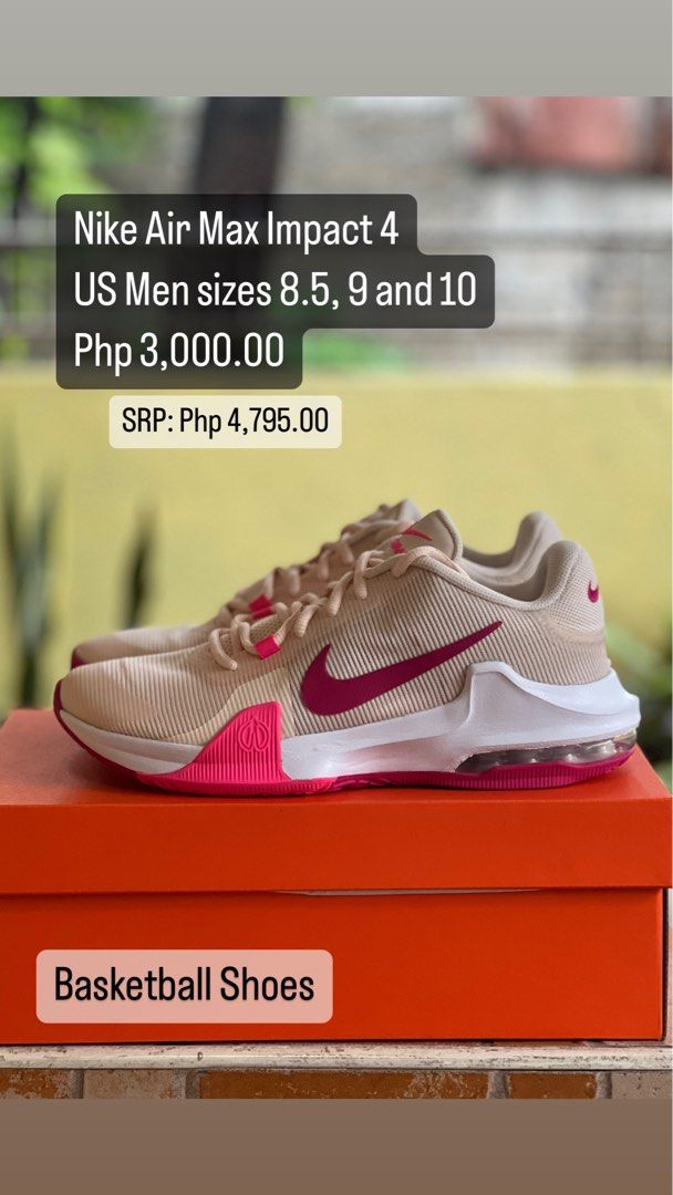 Nike Air Max Impact 4 US Men sizes 8.5 9 and 10 Men s Fashion Footwear Sneakers on Carousell