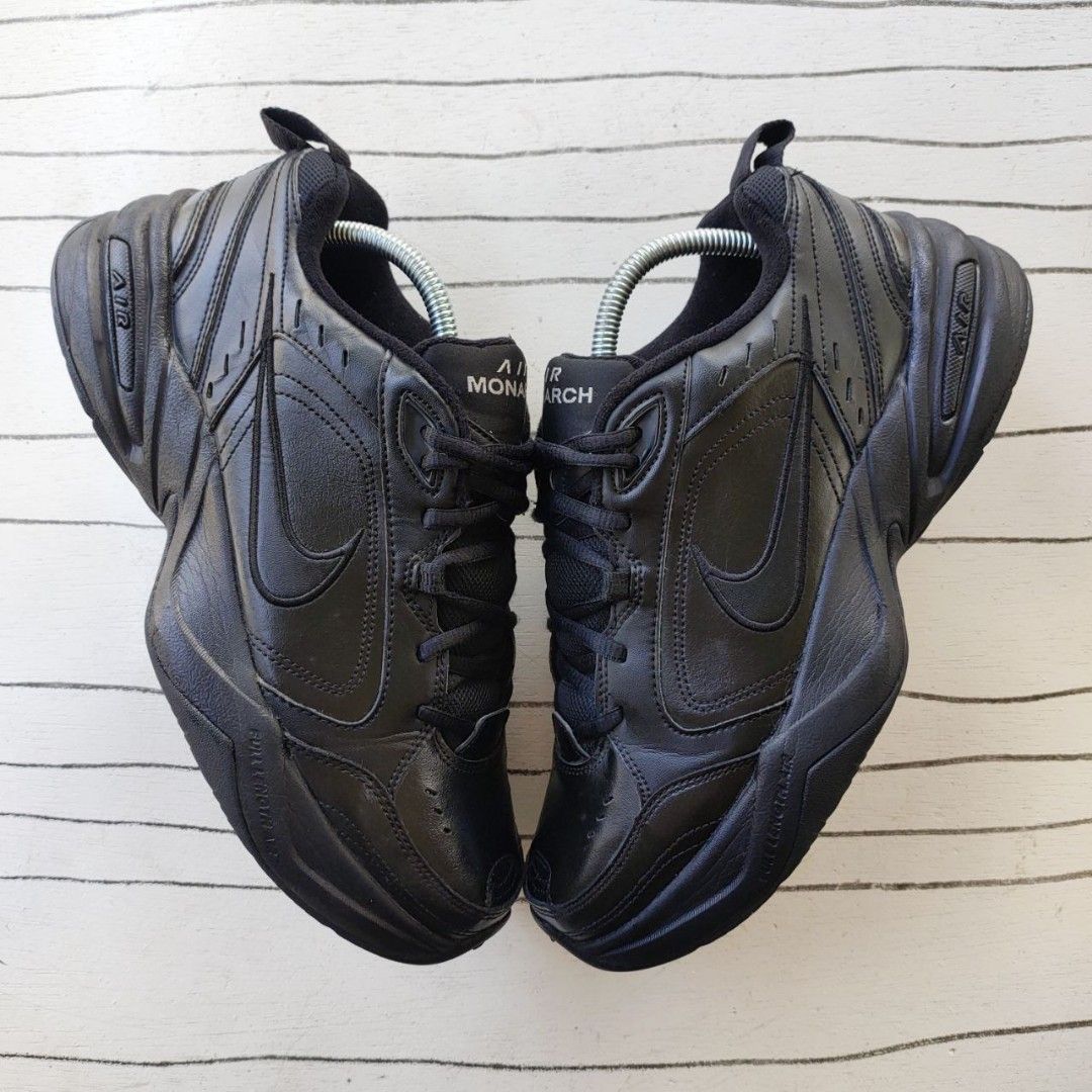 Nike monarch all black cheap