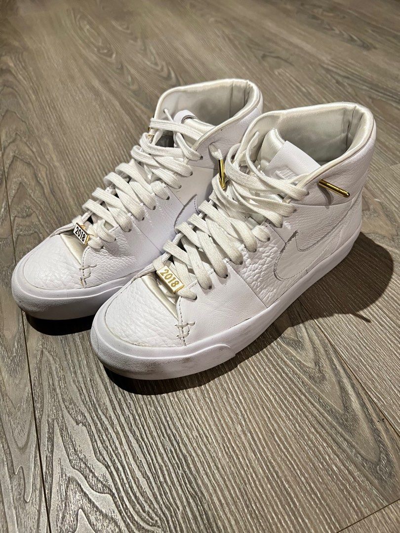 Nike blazer royal triple white deals