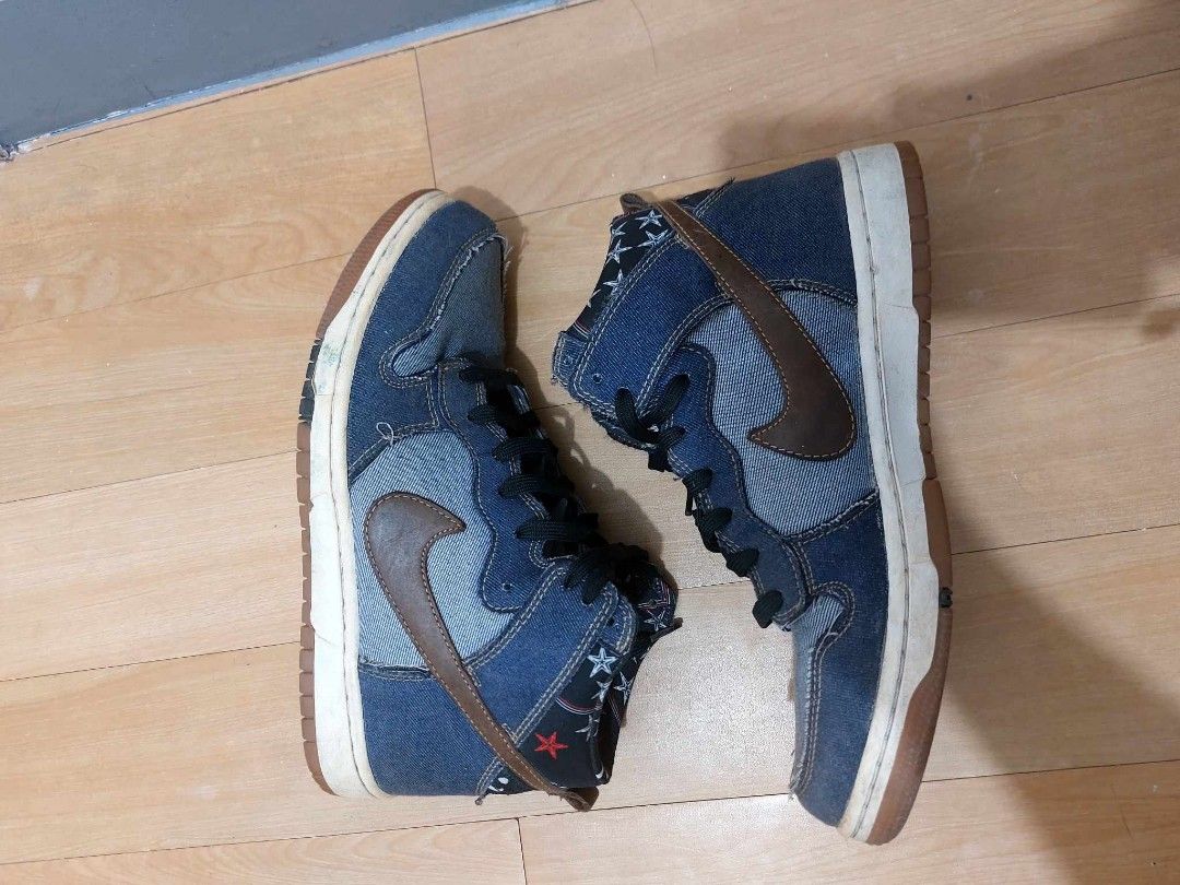 Nike dunk hot sale high cmft denim