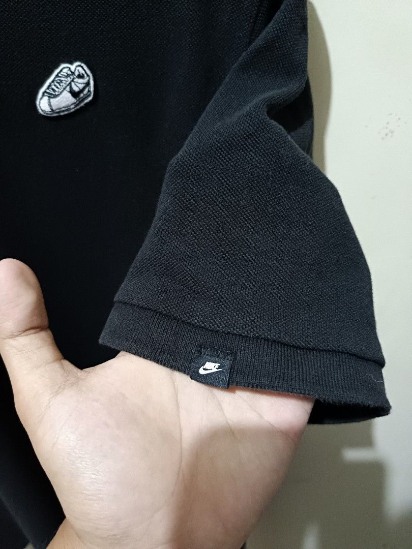 Nike Men Shoe Logo Polo Shirt