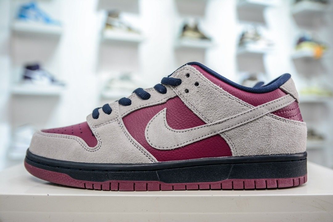 Nike SB Dunk Low Atmosphere Grey True Berry 2019 BQ6817 001 Mid Season Sale Luxury Sneakers Footwear on Carousell