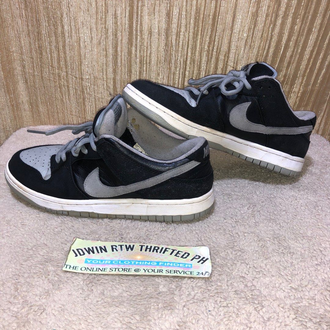 NIKE SB DUNK LOW PRO J PACK SHADOW COLOR GREY BLACK SIZE EUR. 42
