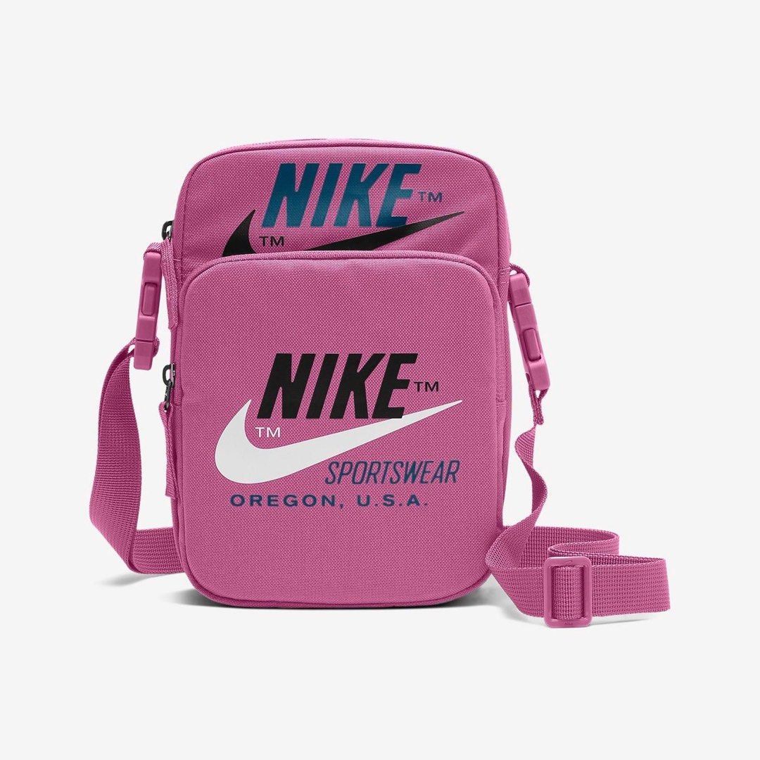 Nike sling bag pink hot sale