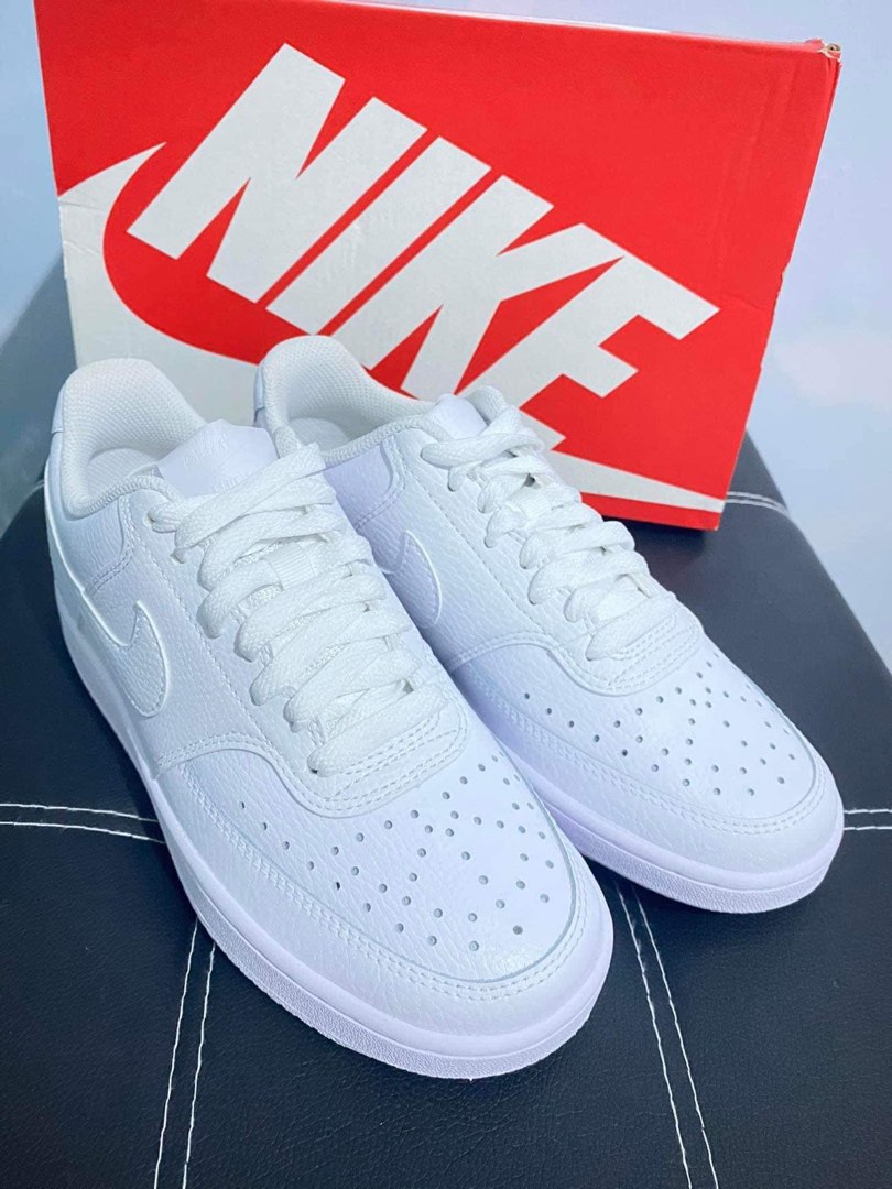 nike pixel triple white