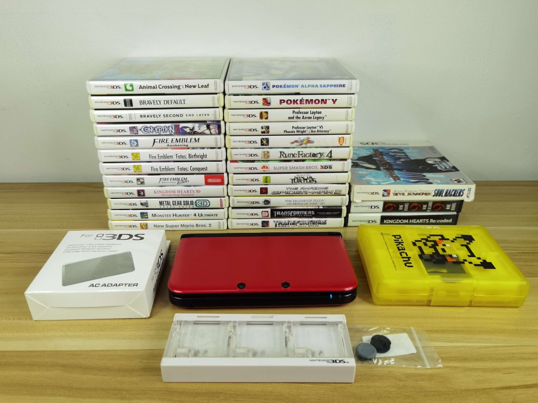 Nintendo 3DS Collection (Console, Games, Accessories), Video Gaming, Video Game Consoles