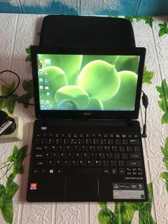 Notebook acer aspire 725-amd c70 ram2/hdd320 mulus segel,minus btre drop