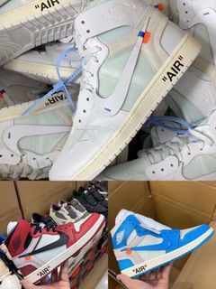Off-White X Nike Air Jordan 1 Collection Poster — Sneakers Illustrated